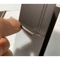 Pelicula autoadesiva Aluminios Áspero sem brilho